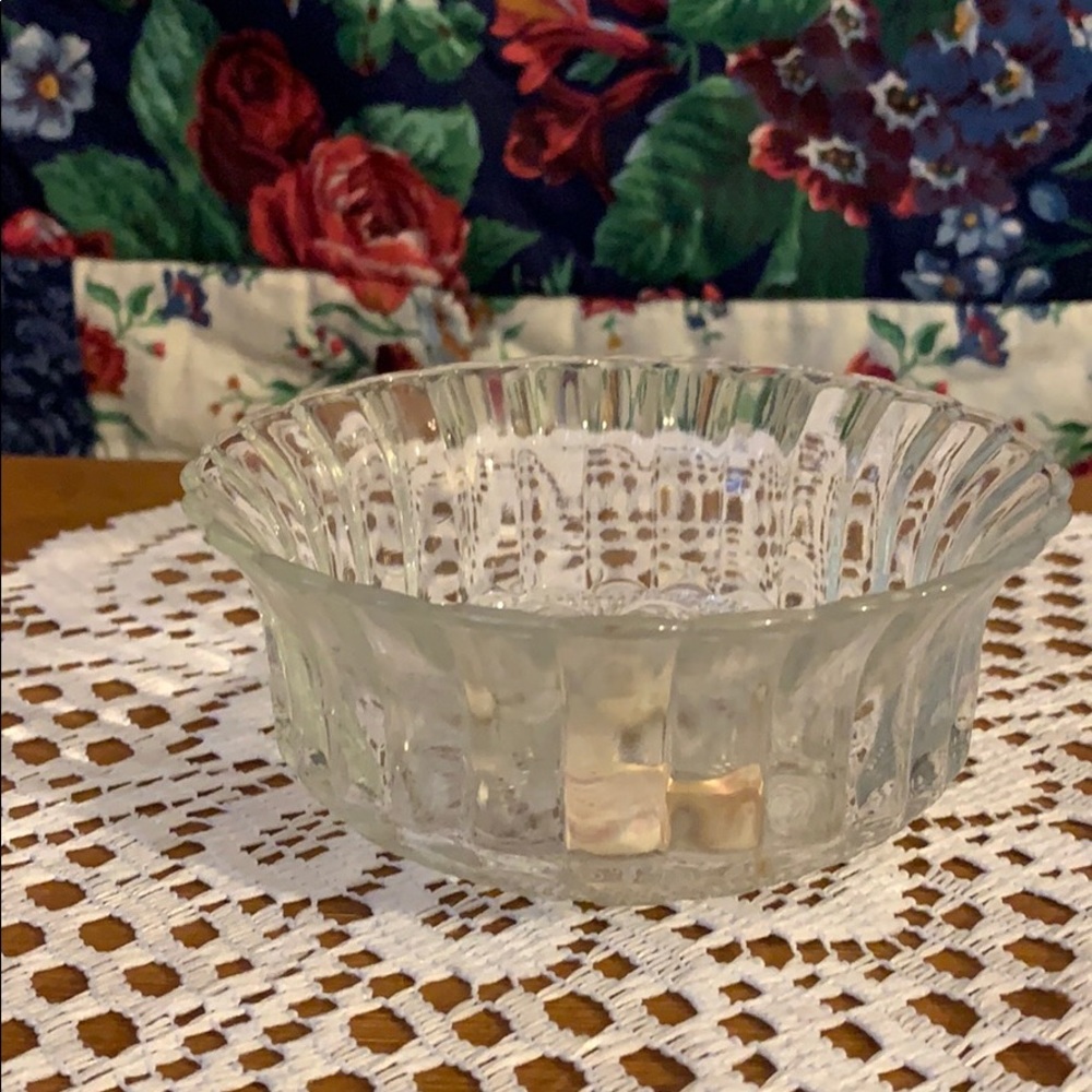 Crystal candy dish from Indonesia